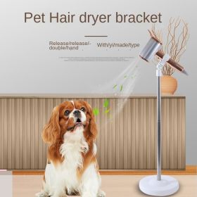 Hands Free Hair Dryer Holder; for men and pets; Hair Dryer Stand Holder; Adjustable Height; 360° adjustable angle (Color: (type-1)110cm)