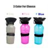 1pc Dog Water Bottle; Plastic Dog & Cat Water Bottle Mug 500ml For Outdoor Travel