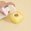 Softness Silicone Pet Brush For Dog & Cat; Dog Hair Massage Bath Brush With Shower Gel Dispenser